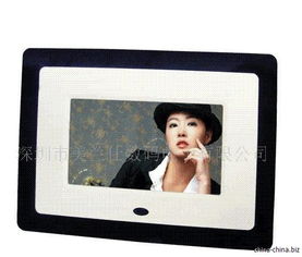 商務新寵 7寸數碼相框機——集電子相冊、廣告機與高端禮品于一體